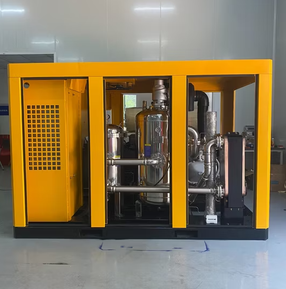 220kW Oil-Free Rotary Screw Silent Air Compressor