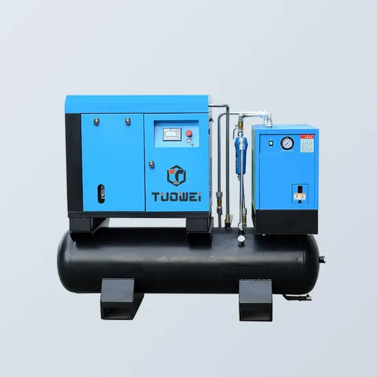 Silent Electric Rotary Screw Air Compressor with Dryer